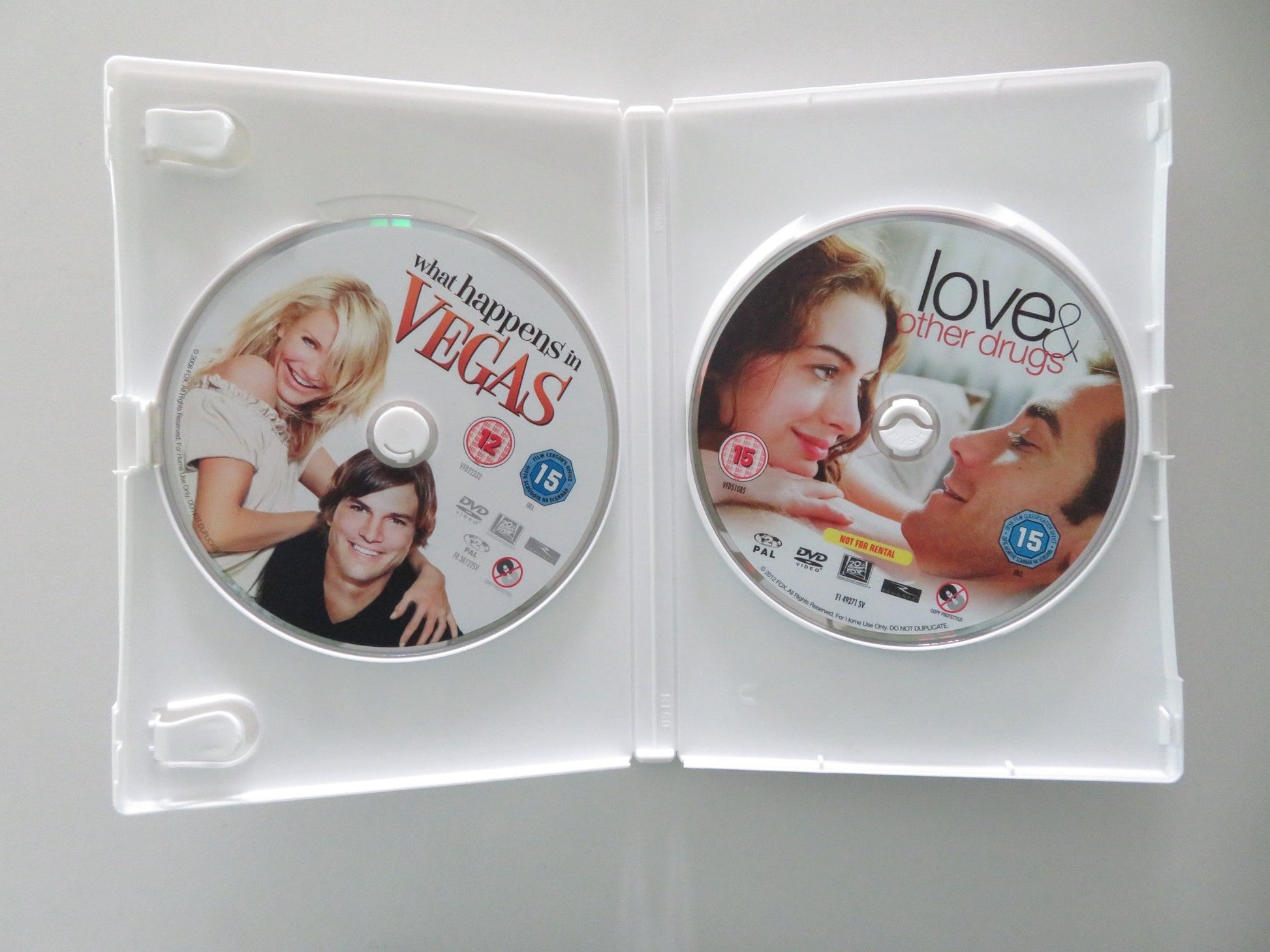 Rom Com Collection - What Happens in Vegas + Love and Other... (DVD) Region 2 Movie posters