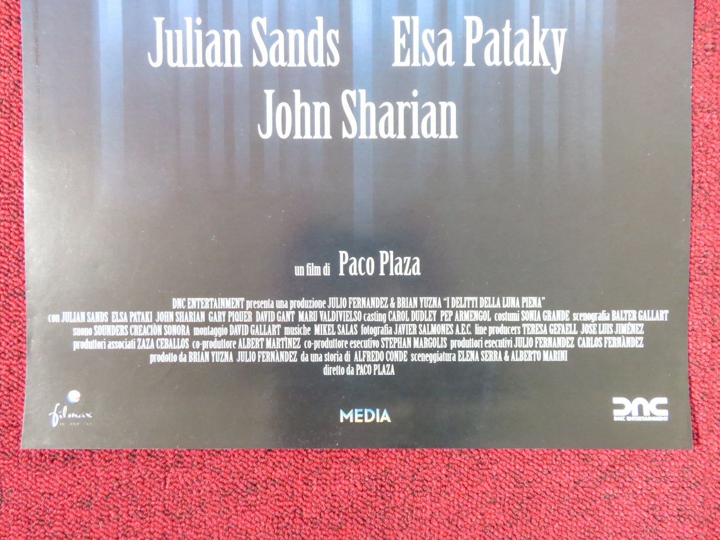 ROMASANTA: THE WEREWOLF HUNT ITALIAN LOCANDINA POSTER JULIAN SANDS 2004 Rendezvous Cinema Movie posters