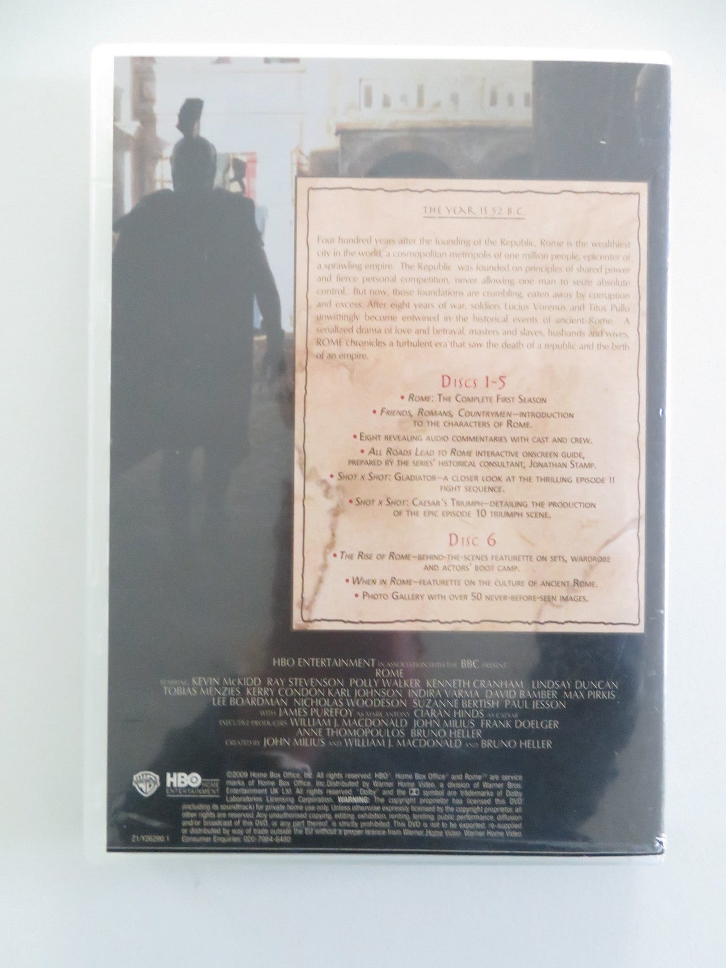 Rome - The Complete First Season (DVD) James Purefoy L. Duncan 2005 Region 2 Movie posters