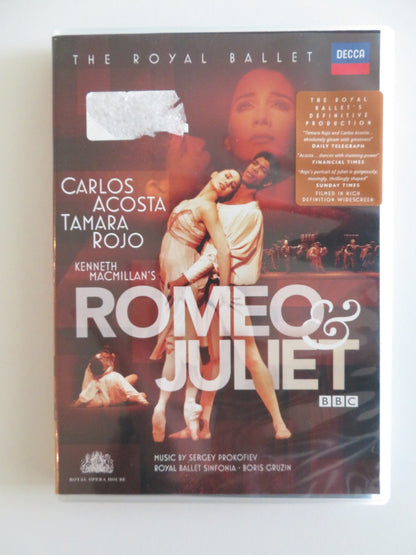ROMEO AND JULIET - THE ROYAL BALLET (DVD) CARLOS ACOSTA TAMARA ROJO 2007 REGION 0 Rendezvous Cinema Movie posters