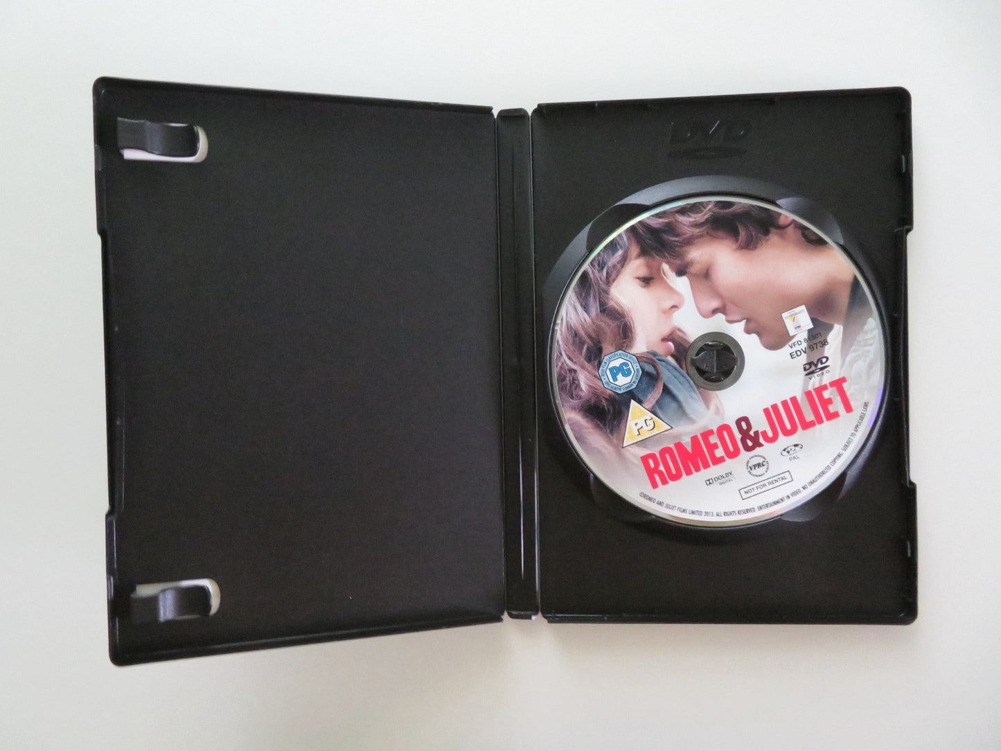 ROMEO & JULIET (DVD) HAILEE STEINFELD DOUGLAS BOOTH 2013 REGION 2 Movie posters
