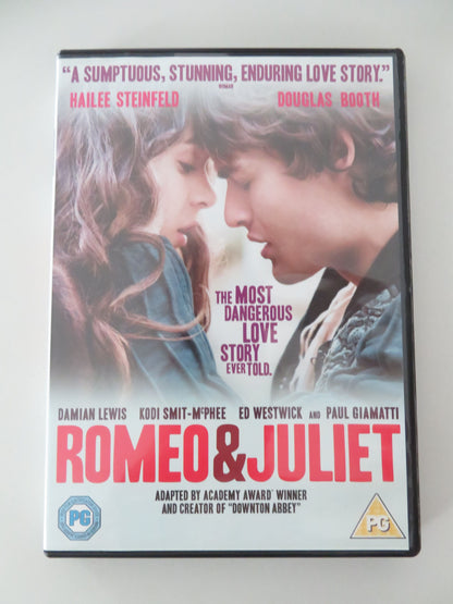 Romeo & Juliet (DVD) Hailee Steinfeld Douglas Booth Damian Lewis 2013 Region 2 Movie posters