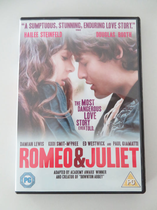 Romeo & Juliet (DVD) Hailee Steinfeld Douglas Booth Damian Lewis 2013 Region 2 Movie posters