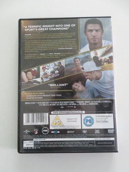 RONALDO (DVD) RIO FERDINAND LIONEL MESSI 2015 REGION 2, 4, 5 Movie posters