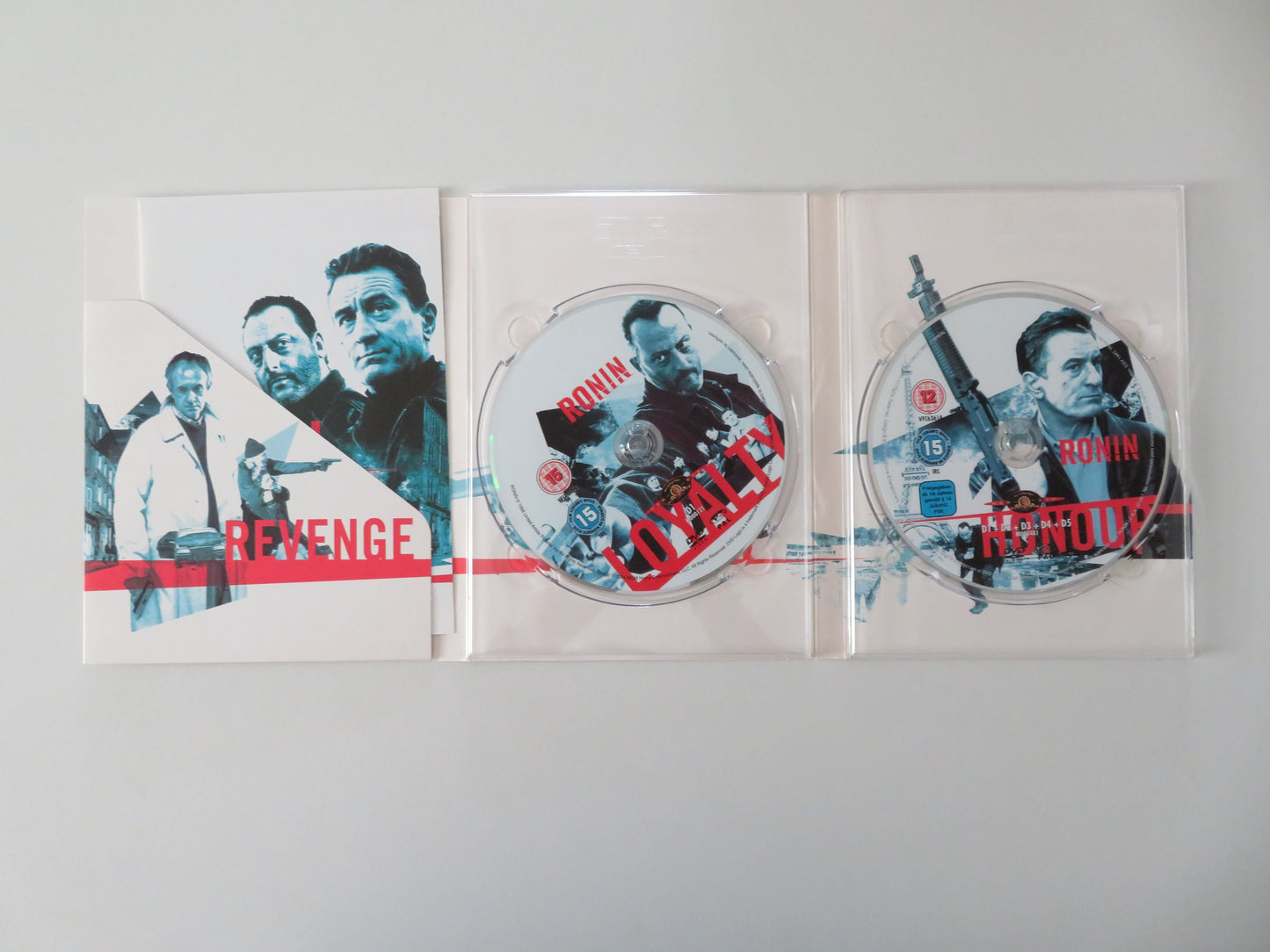Ronin - Special Edition (DVD) Robert De Niro Jean Reno 1998 Region 2 Movie posters
