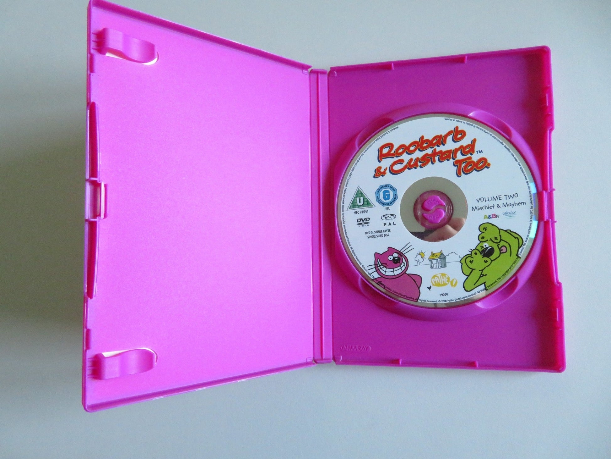 ROOBARB AND CUSTARD 2 - VOLUME TWO MISCHIEF AND MAYHEM (DVD) 2005 REGION 2 - Rendezvous Cinema