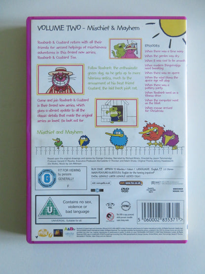 ROOBARB AND CUSTARD 2 - VOLUME TWO MISCHIEF AND MAYHEM (DVD) 2005 REGION 2 - Rendezvous Cinema