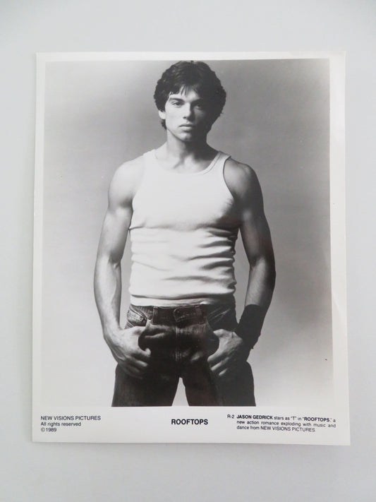 ROOFTOPS MOVIE STILL PHOTO JASON GEDRICK TROY BYER 1989 Movie posters