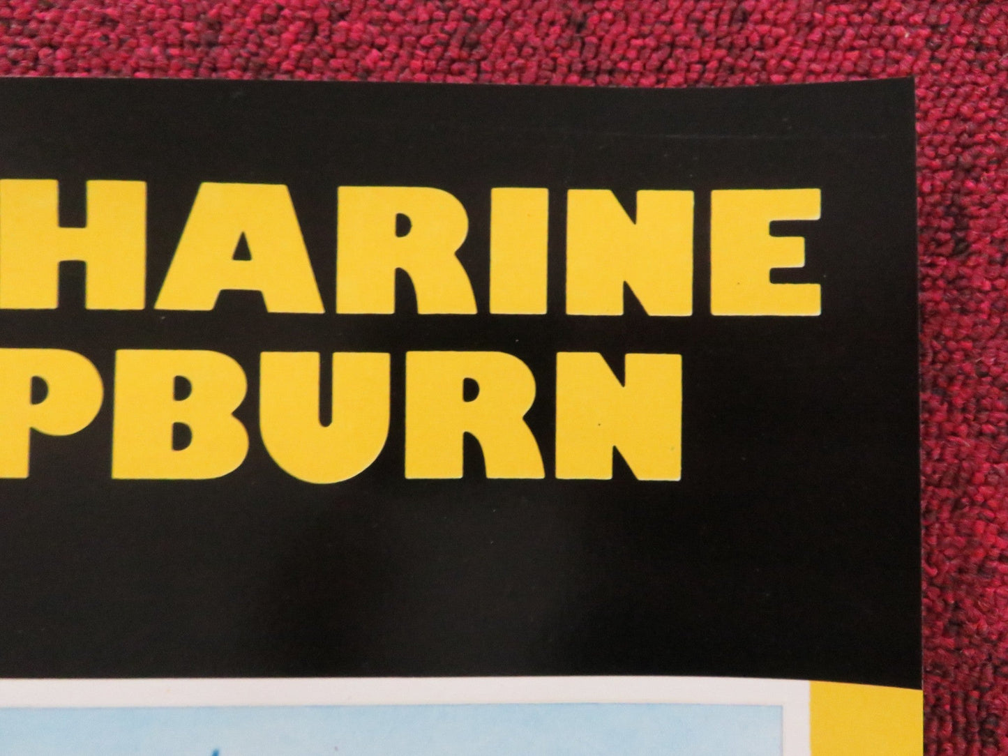 ROOSTER COGBURN - B ITALIAN FOTOBUSTA POSTER JOHN WAYNE KATHERINE HEPBURN 1975 Rendezvous Cinema Movie posters