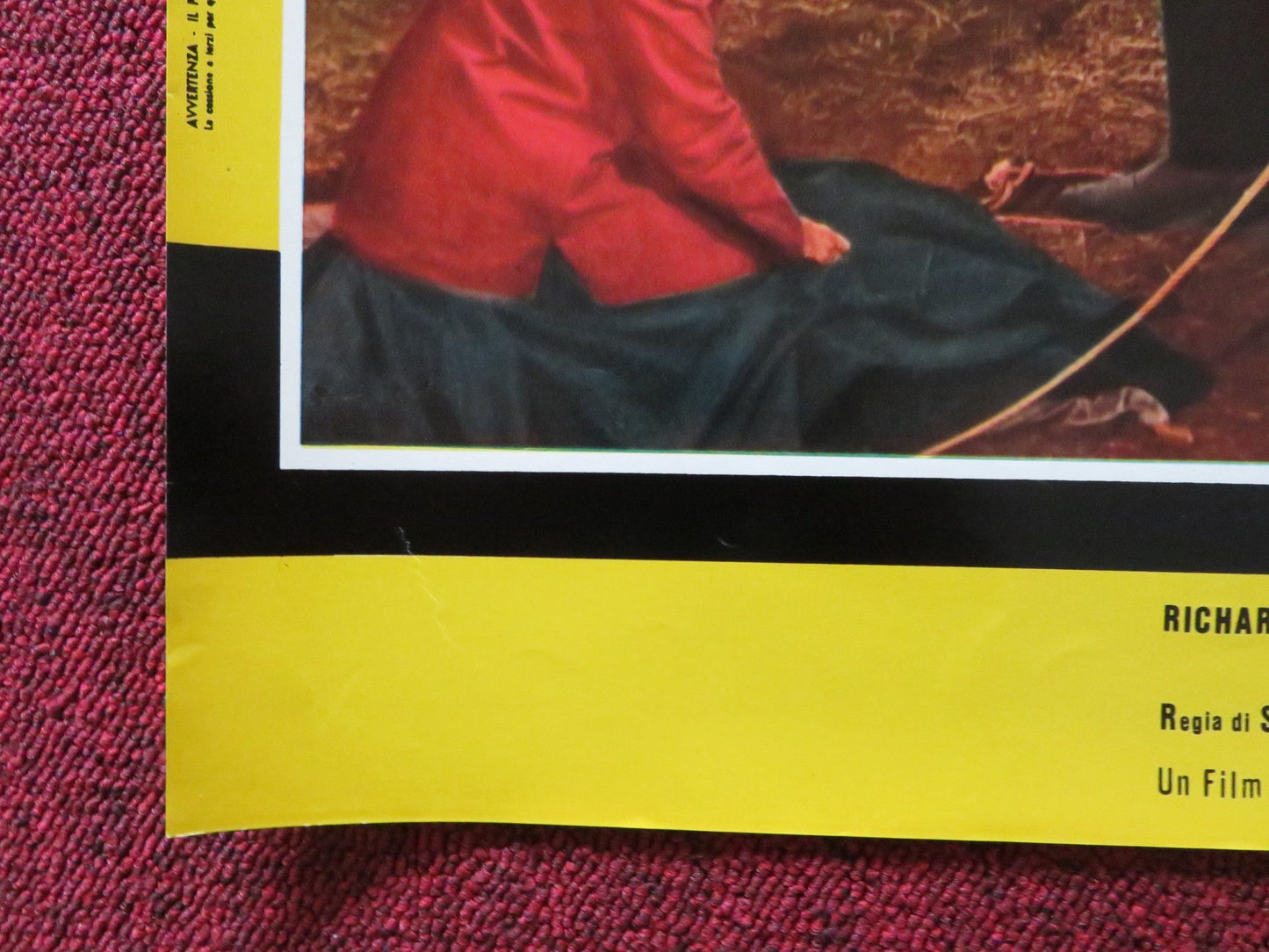 ROOSTER COGBURN - D ITALIAN FOTOBUSTA POSTER JOHN WAYNE KATHERINE HEPBURN 1975 Rendezvous Cinema Movie posters