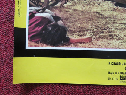 ROOSTER COGBURN - F ITALIAN FOTOBUSTA POSTER JOHN WAYNE KATHERINE HEPBURN 1975 Rendezvous Cinema Movie posters