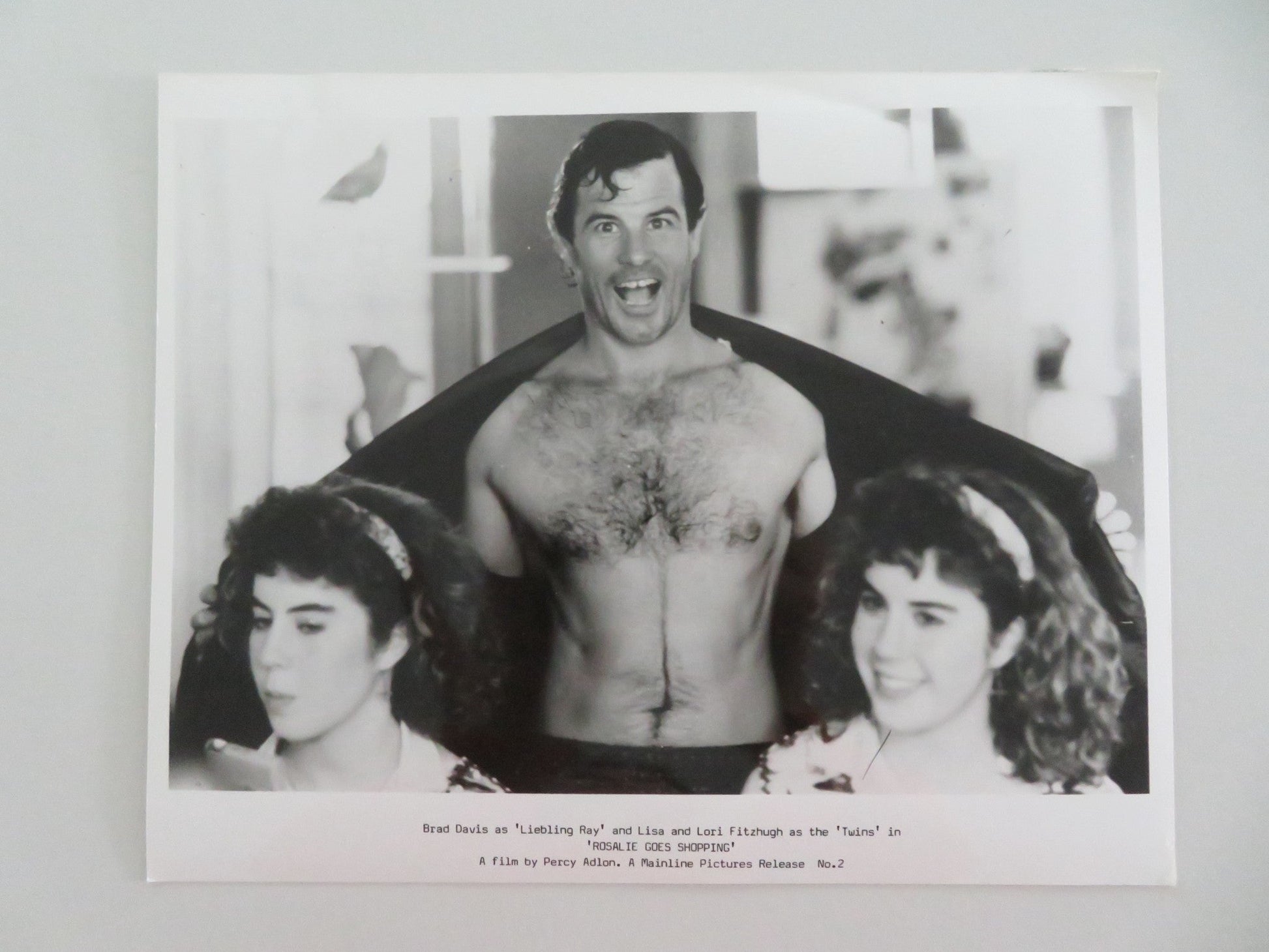 ROSALIE GOES SHOPPING MOVIE STILL PHOTO LOT OF 4 MARIANNE SAGEBRECHT 1989 Movie posters