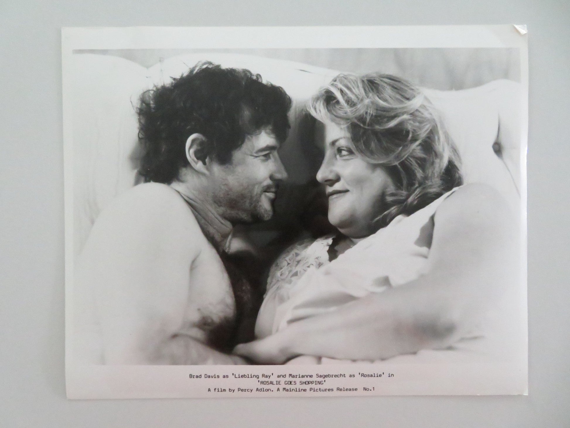 ROSALIE GOES SHOPPING MOVIE STILL PHOTO LOT OF 4 MARIANNE SAGEBRECHT 1989 Movie posters