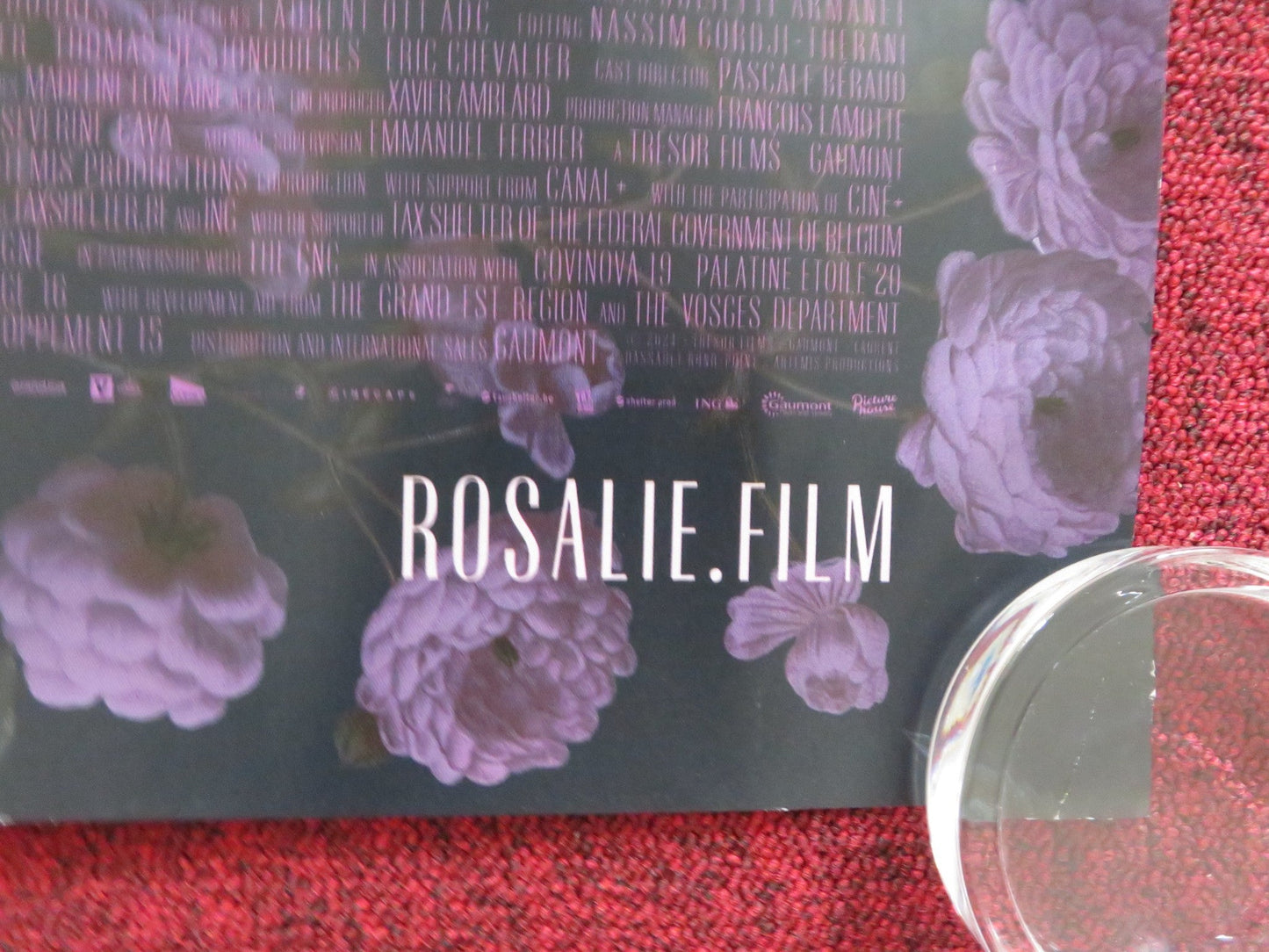 ROSALIE UK QUAD ROLLED POSTER NADIA TERESZKIEWICZ BENOIT MAGIMEL 2023 Rendezvous Cinema Movie posters