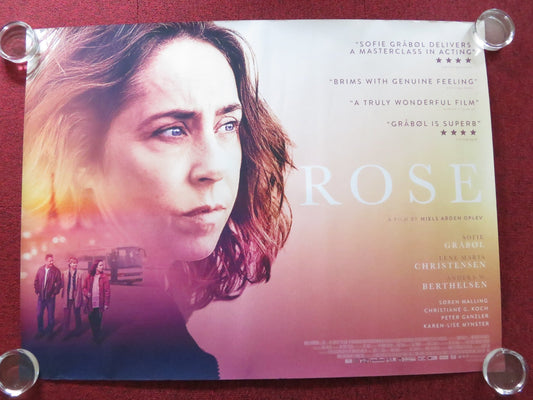 ROSE UK QUAD ROLLED POSTER SOFIE GRABOL LENE MARIA CHRISTENSEN 2022 Rendezvous Cinema Movie posters