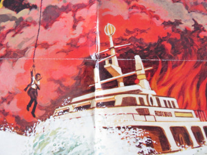 ROSEBUD - STYLE C FOLDED US ONE SHEET POSTER PETER O'TOOLE R. ATTENBOROUGH 1975 Rendezvous Cinema Movie posters