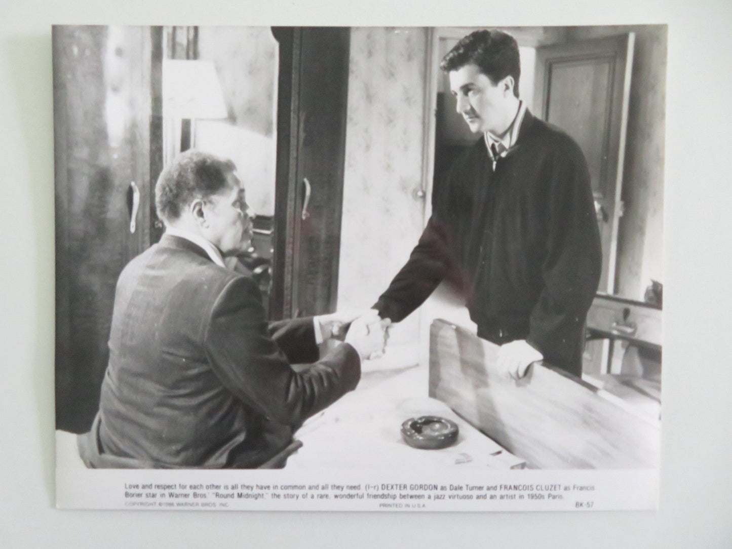 ROUND MIDNIGHT MOVIE STILL PHOTO LOT OF 8 DEXTER GORDON HERBIE HANCOCK 1986 Movie posters