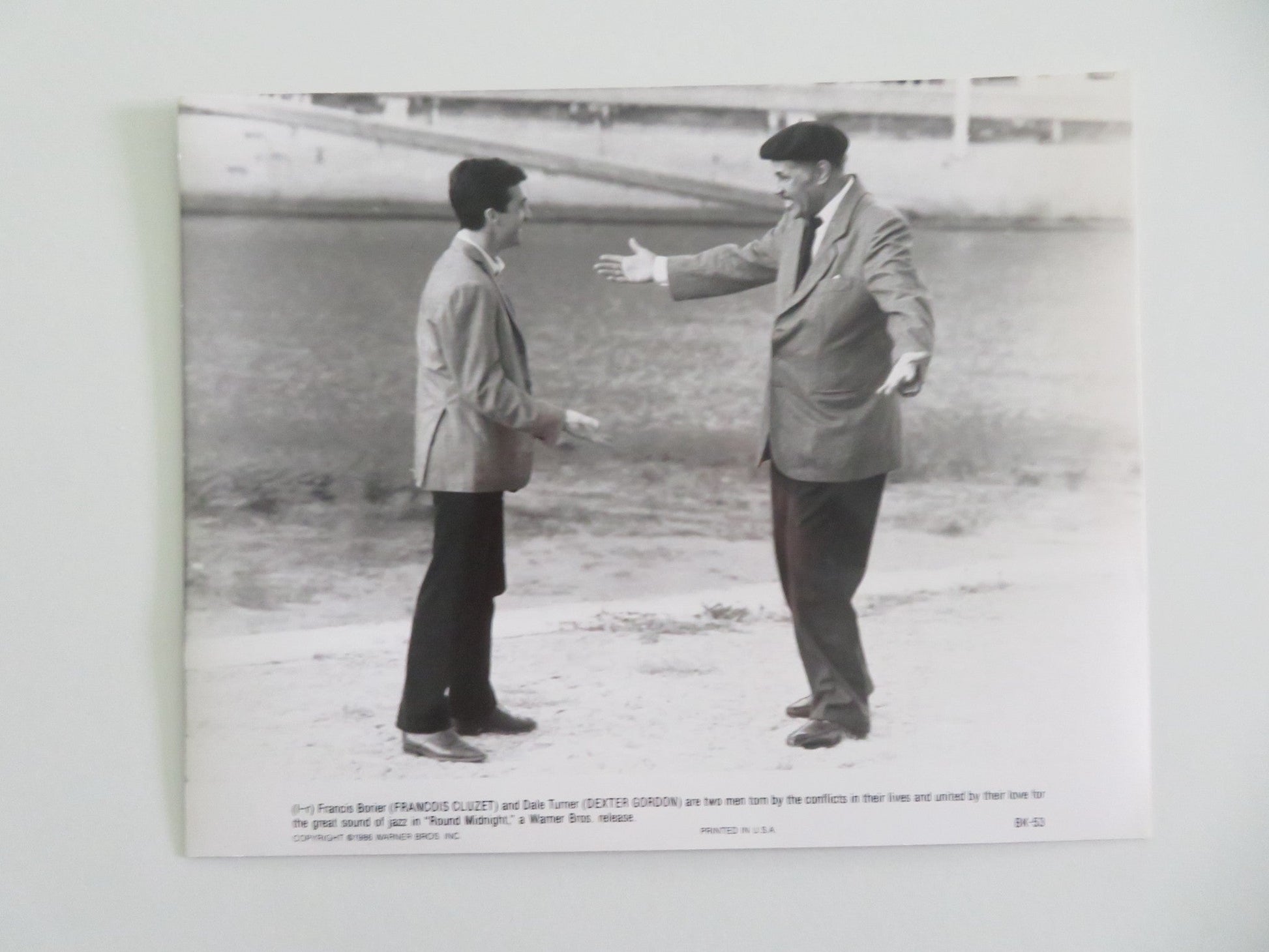 ROUND MIDNIGHT MOVIE STILL PHOTO LOT OF 8 DEXTER GORDON HERBIE HANCOCK 1986 Movie posters