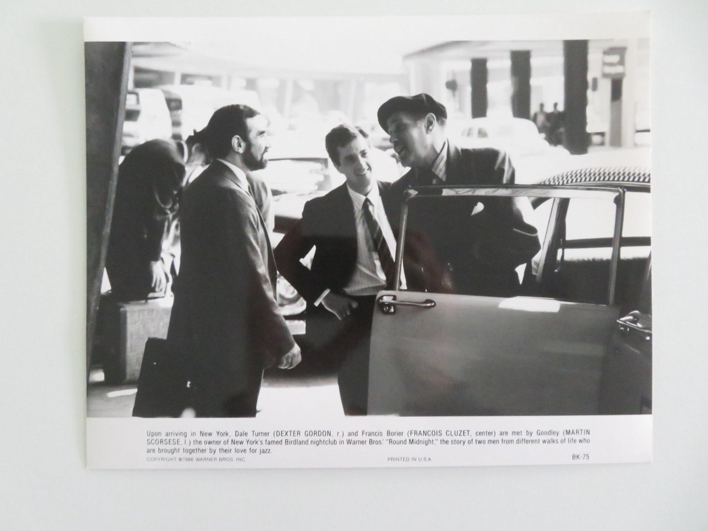 ROUND MIDNIGHT MOVIE STILL PHOTO LOT OF 8 DEXTER GORDON HERBIE HANCOCK 1986 Movie posters