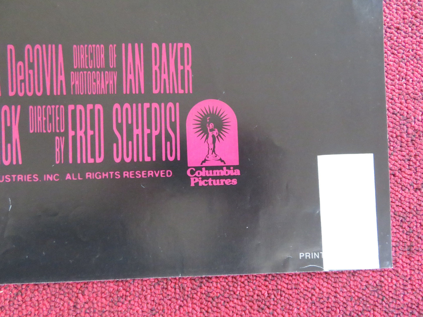 ROXANNE FOLDED US ONE SHEET POSTER STEVE MARTIN DARYL HANNAH 1987 Rendezvous Cinema Movie posters