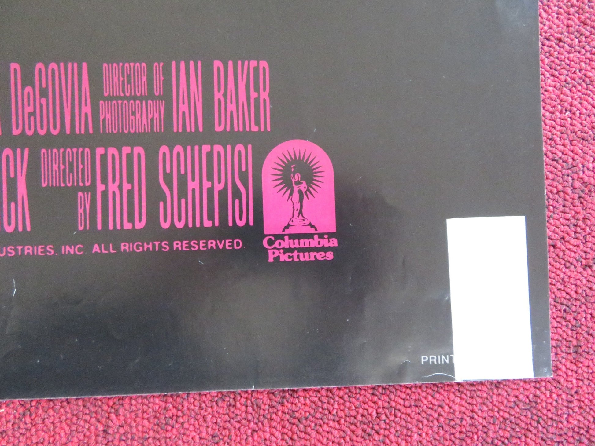 ROXANNE FOLDED US ONE SHEET POSTER STEVE MARTIN DARYL HANNAH 1987 Rendezvous Cinema Movie posters