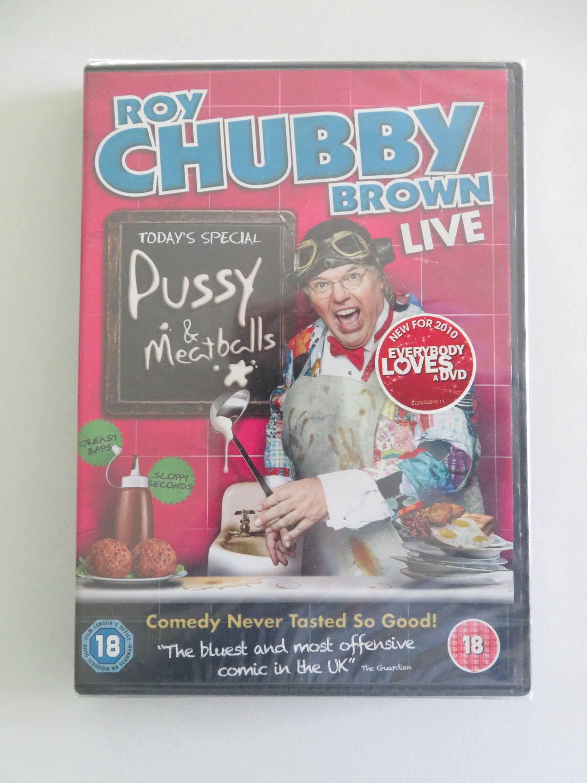 Roy Chubby Brown: Pussy & Meatballs (DVD) Roy 'Chubby' Brown 2010 Region 2, 4 Movie posters