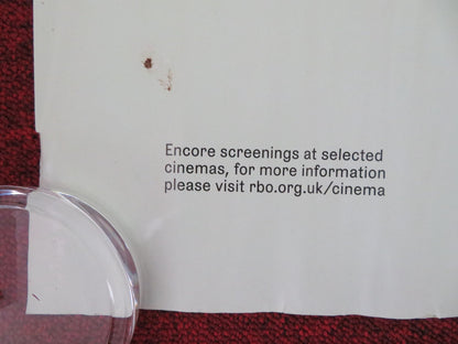 ROYAL BALLET AND OPERA: CINDERELLA UK QUAD ROLLED POSTER FUMI KANEKO 2025 Movie posters