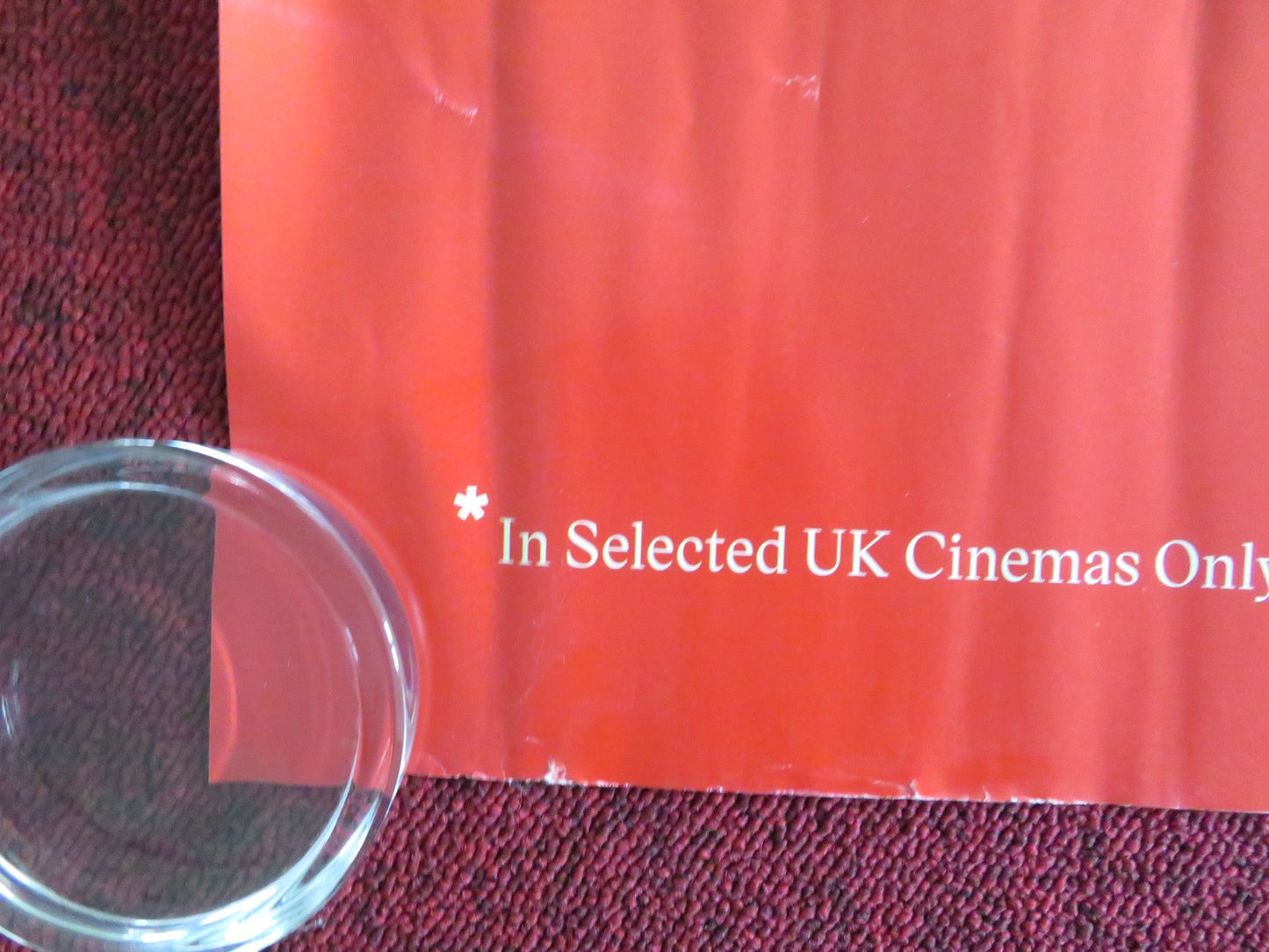 Royal Ballet & Opera In Cinemas 24/25 UK Quad Rolled Poster Cinderella 2025 Movie posters