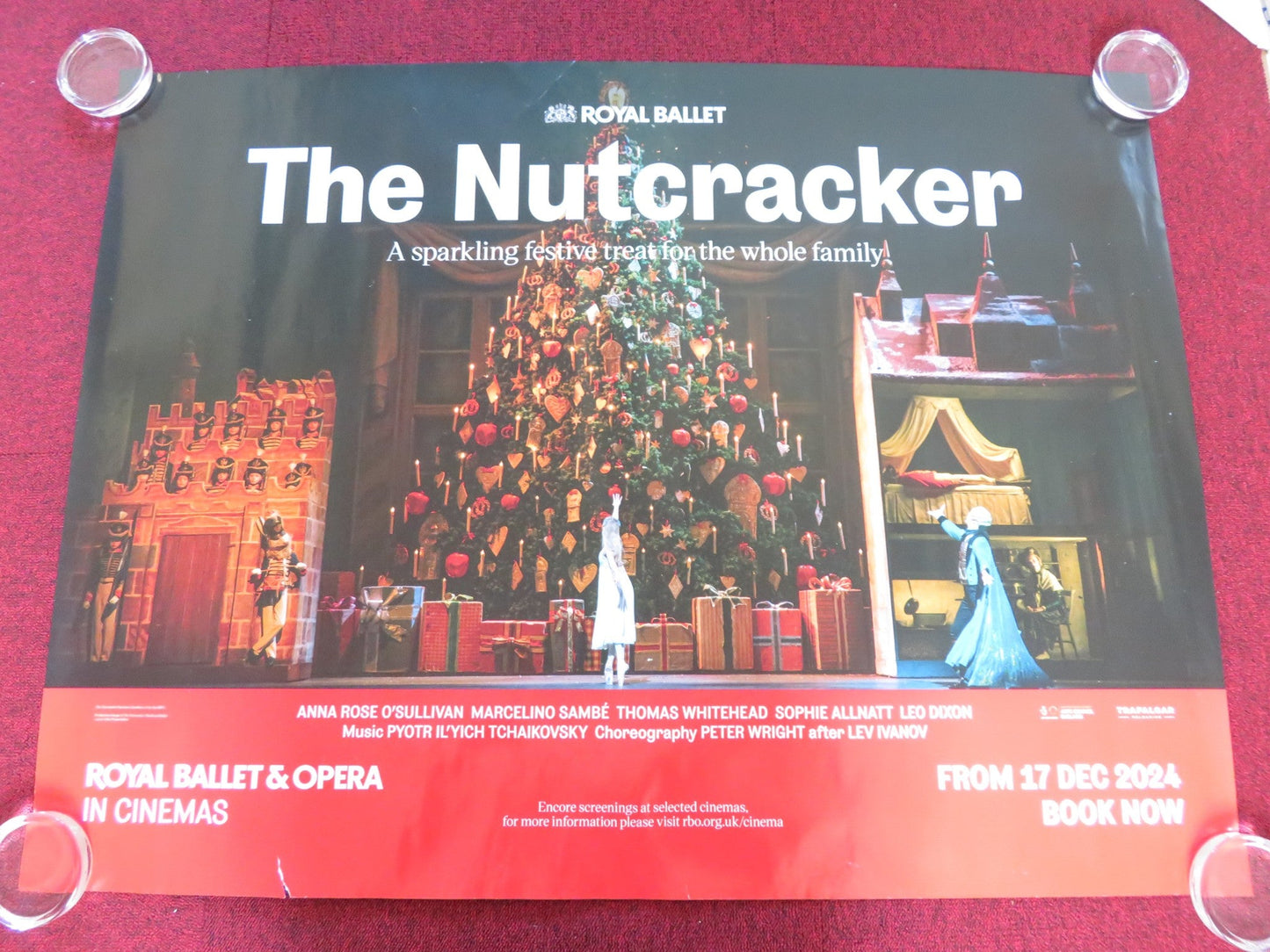ROYAL BALLET & OPERA: NUTCRACKER UK QUAD ROLLED POSTER ANNA ROSE O'SULLIVAN 2024 Rendezvous Cinema Movie posters
