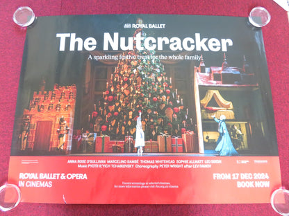 ROYAL BALLET & OPERA: NUTCRACKER UK QUAD ROLLED POSTER ANNA ROSE O'SULLIVAN 2024 Rendezvous Cinema Movie posters