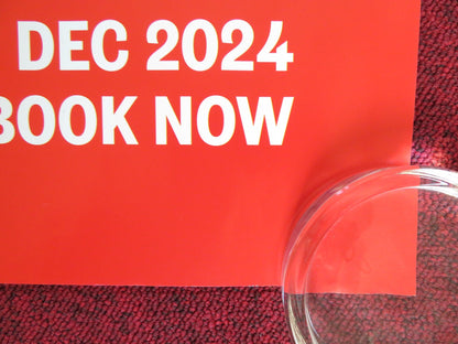 ROYAL BALLET & OPERA: NUTCRACKER UK QUAD ROLLED POSTER ANNA ROSE O'SULLIVAN 2024 Rendezvous Cinema Movie posters