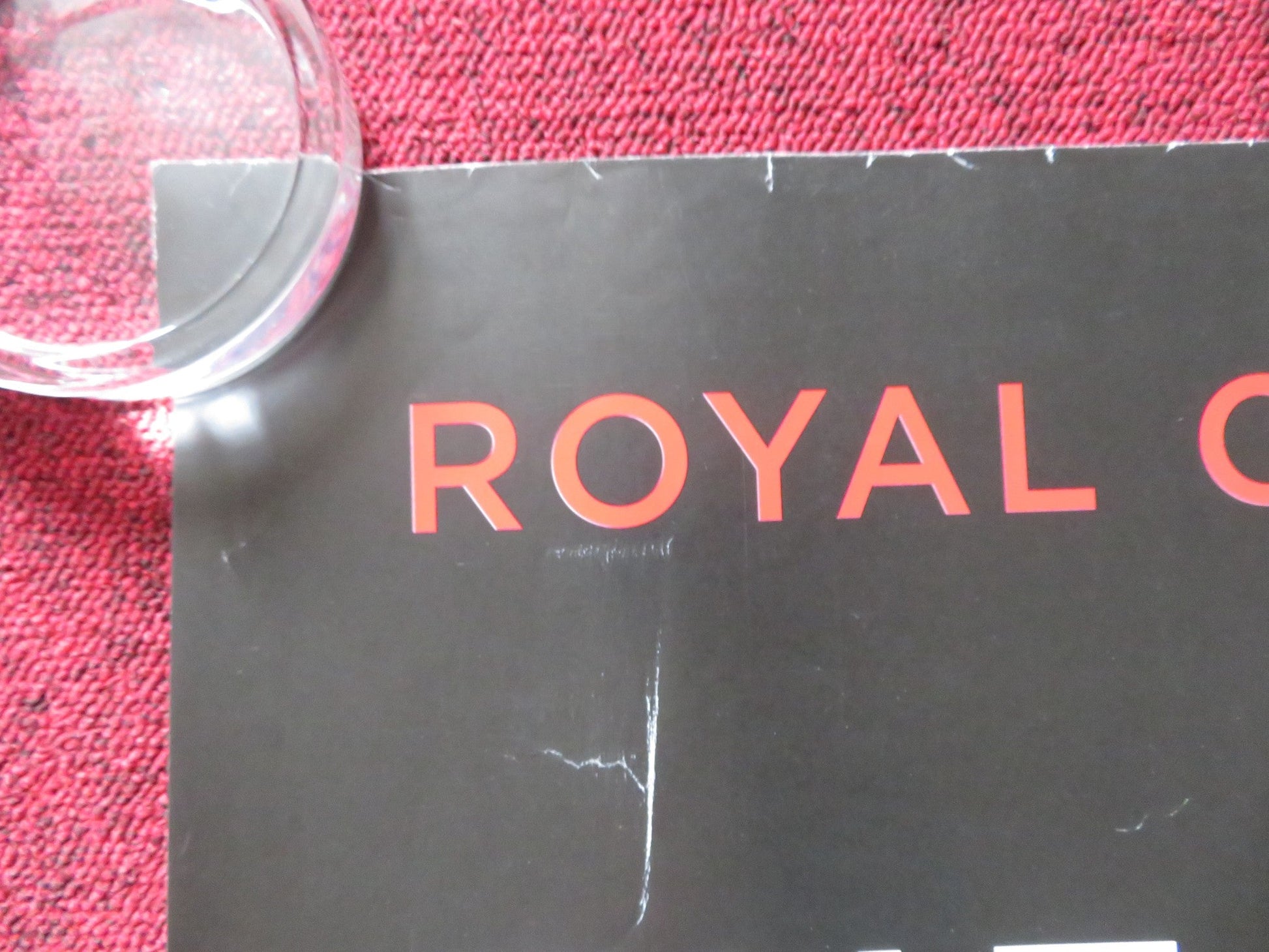 ROYAL OPERA HOUSE: BARBER OF SEVILLE UK QUAD ROLLED POSTER A. FILONCZYK 2023 Rendezvous Cinema Movie posters