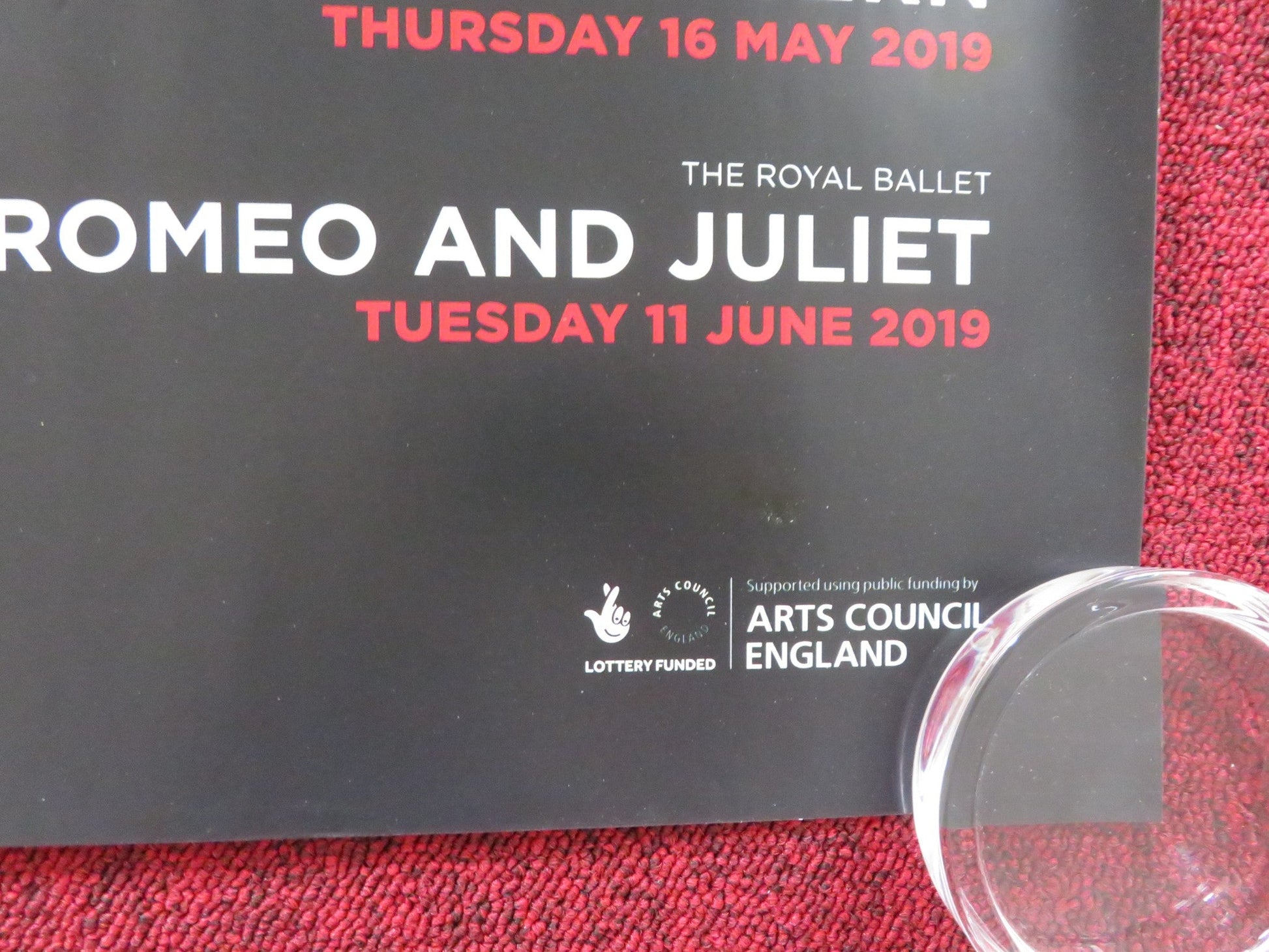 ROYAL OPERA HOUSE LIVE CINEMA SEASON 2018/19 UK QUAD ROLLED POSTER BALLET 2018 Rendezvous Cinema Movie posters