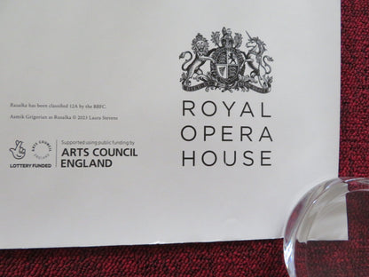ROYAL OPERA HOUSE RUSALKA UK QUAD ROLLED POSTER ANTONIN DVORAK 2024 Rendezvous Cinema Movie posters