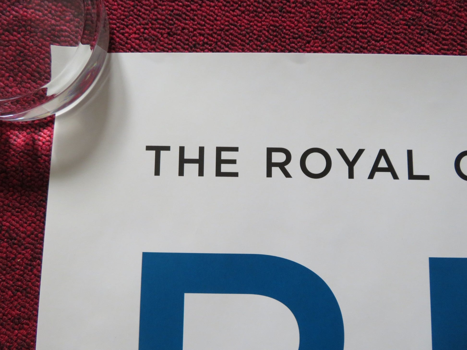 ROYAL OPERA HOUSE RUSALKA UK QUAD ROLLED POSTER ANTONIN DVORAK 2024 Rendezvous Cinema Movie posters