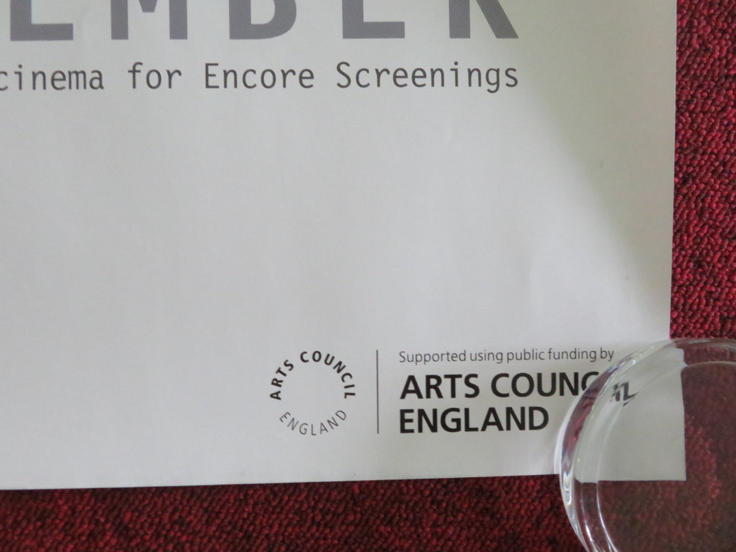 ROYAL SHAKESPEARE COMPANY: RICHARD II UK QUAD ROLLED POSTER DAVID TENNANT 2013 - Rendezvous Cinema