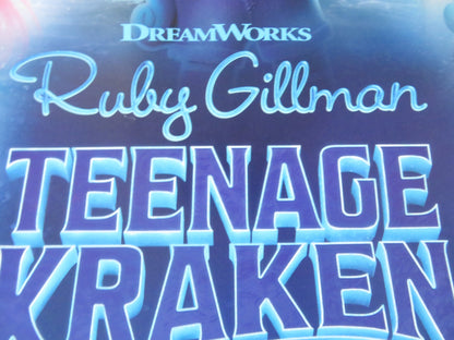 RUBY GILLMAN: TEENAGE KRAKEN - B UK QUAD ROLLED POSTER JANE FONDA 2023 Rendezvous Cinema Movie posters