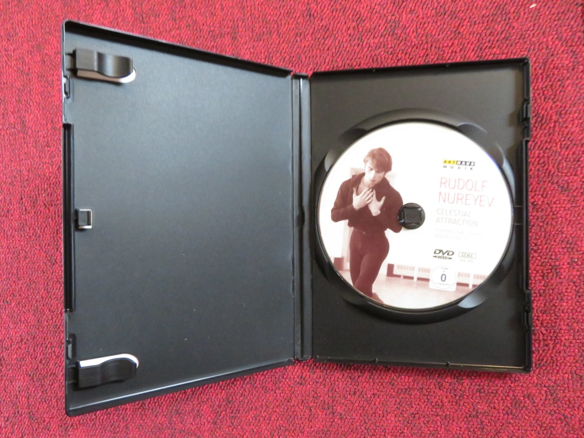 RUDOLF NUREYEV CELESTIAL ATTRACTION (DVD) 2010 REGION 0 Rendezvous Cinema Movie posters