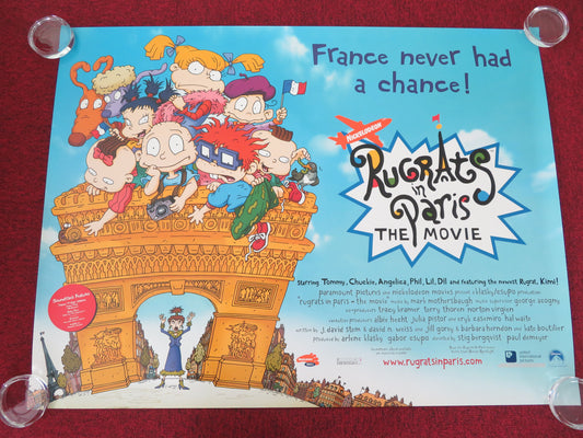 Rugrats in Paris - B UK Quad Rolled Poster Christine Cavanaugh 2000 Movie posters