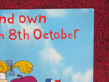 RUGRATS IN PARIS THE MOVIE VHS & DVD VIDEO POSTER ELIZABETH DAILY T. STRONG 2000 Rendezvous Cinema Movie posters