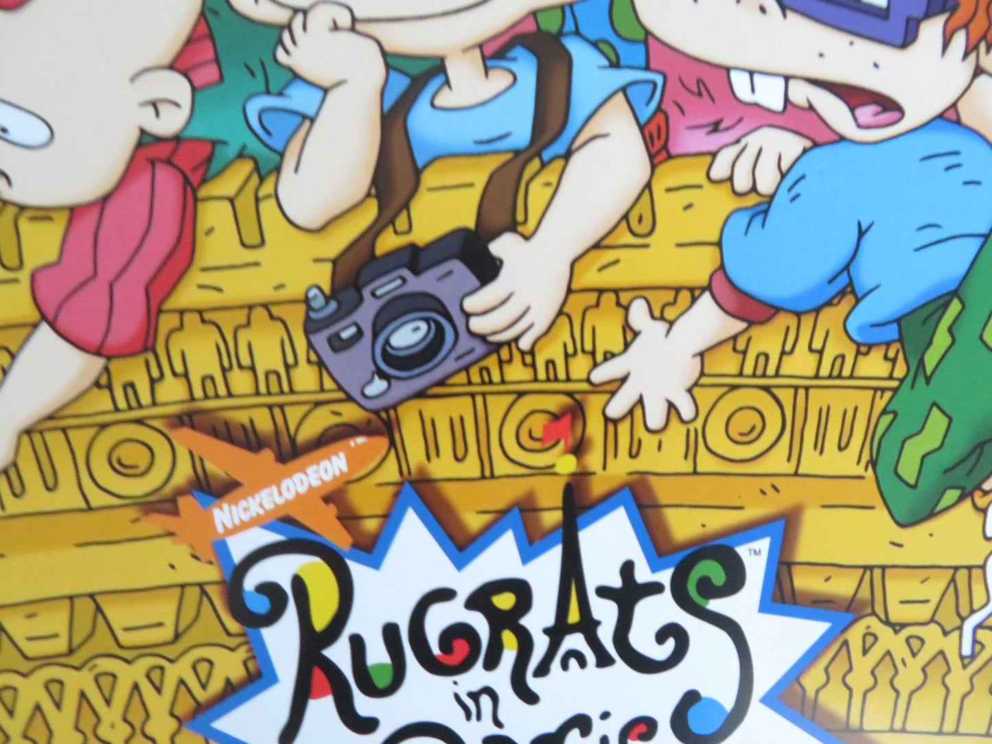 RUGRATS IN PARIS THE MOVIE VHS & DVD VIDEO POSTER ELIZABETH DAILY T. STRONG 2000 Rendezvous Cinema Movie posters