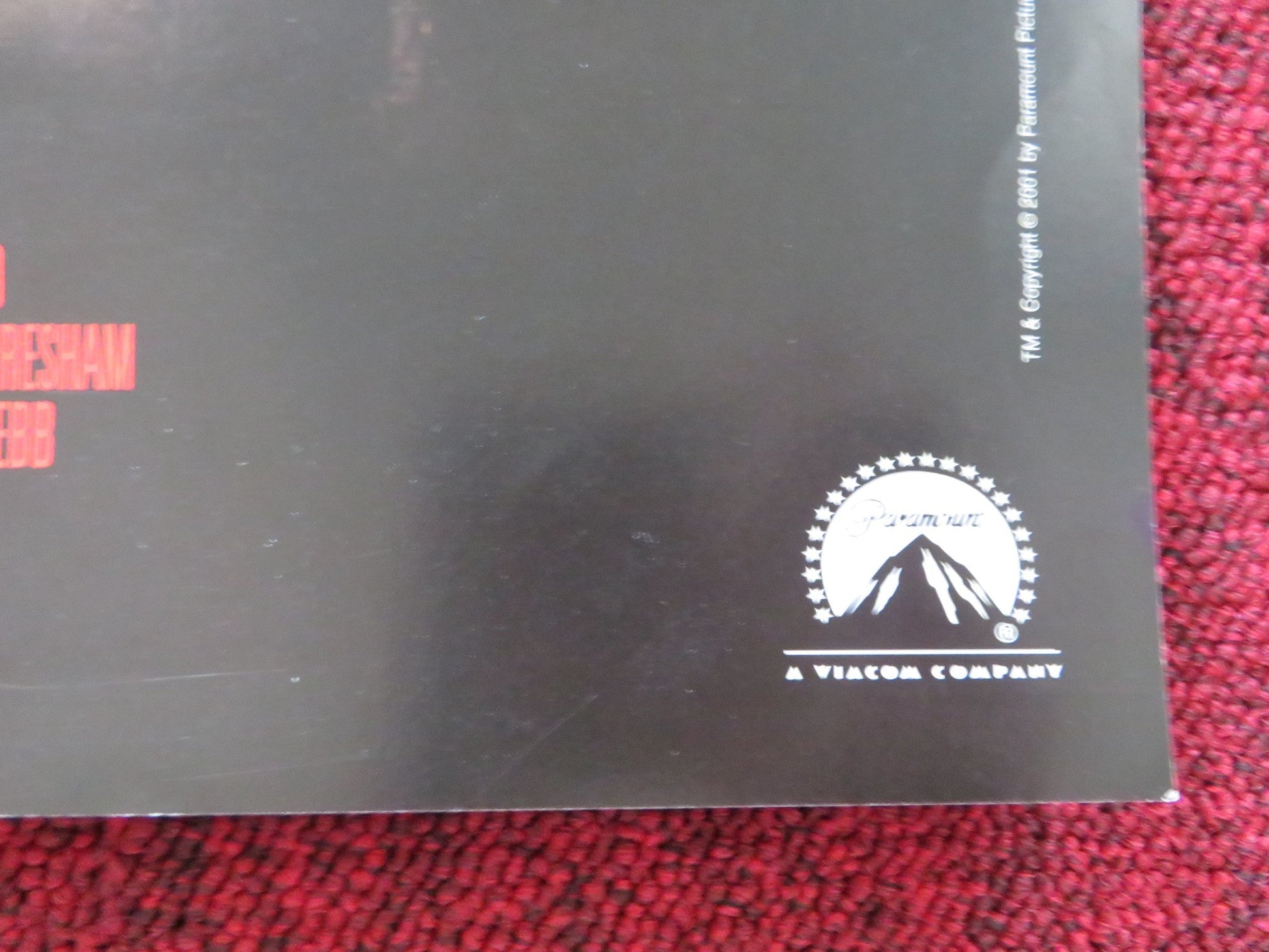 RULES OF ENGAGEMENT VHS VIDEO POSTER TOMMY LEE JONES SAMUEL L. JACKSON 2000 Rendezvous Cinema Movie posters