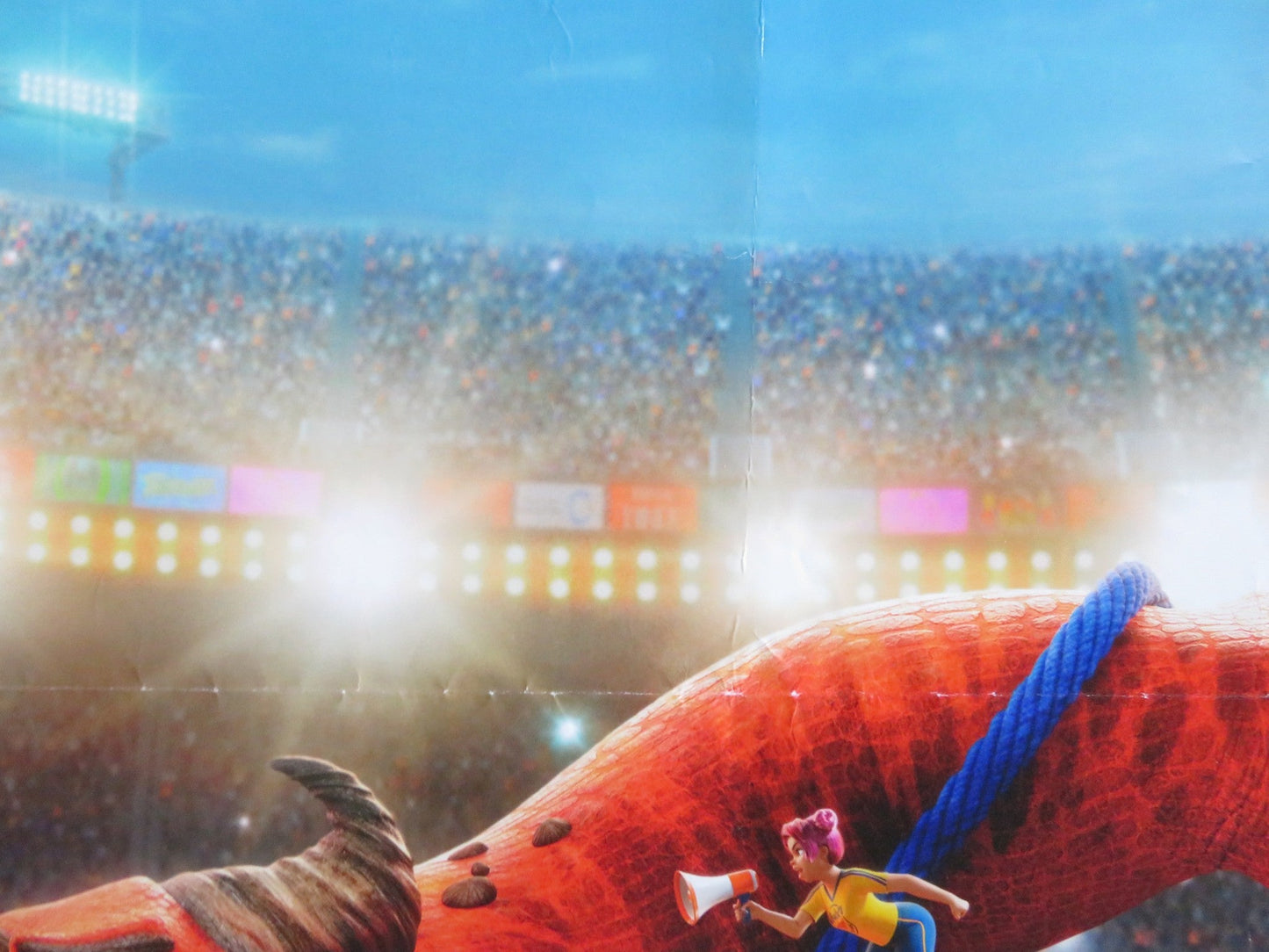 RUMBLE US ONE SHEET ROLLED POSTER WILL ARNETT GERALDINE VISWANATHAN 2021 Rendezvous Cinema Movie posters