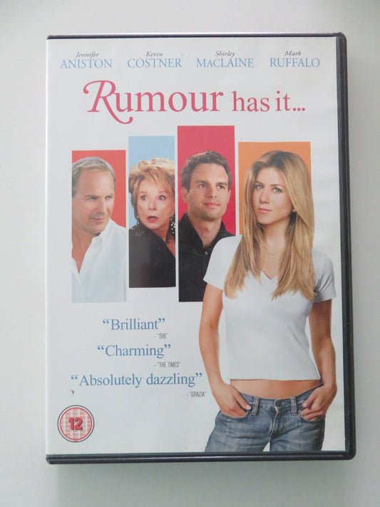 Rumour Has It... (DVD) Jennifer Aniston Kevin Costner 2005 Region 2 Movie posters