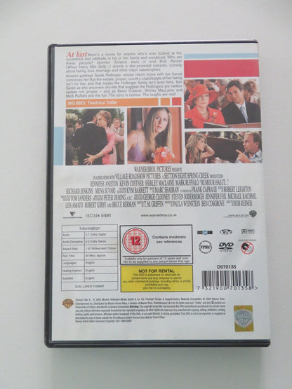 Rumour Has It... (DVD) Jennifer Aniston Kevin Costner 2005 Region 2 Movie posters