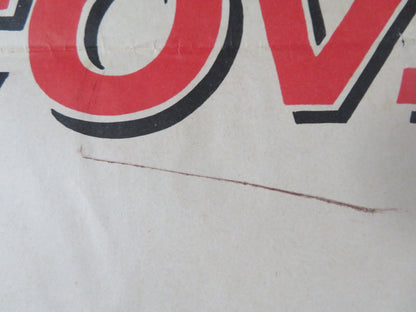 RUN FOR COVER FOLDED US ONE SHEET POSTER JAMES CAGNEY VIVECA LINDFORS 1955 Rendezvous Cinema Movie posters