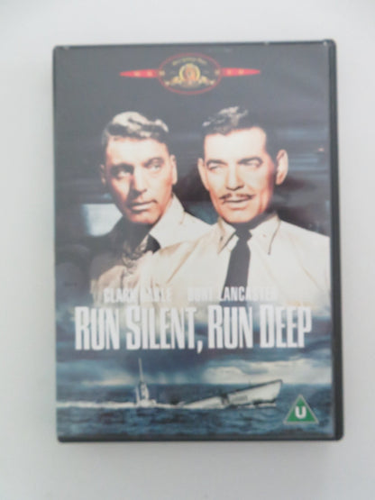 RUN SILENT RUN DEEP (DVD) CLARK GABLE BURT LANCASTER 1958 REGION 2 Movie posters