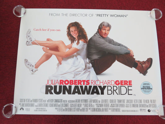 Runaway Bride UK Quad Rolled Poster Julia Roberts Richard Gere 1999 Movie posters