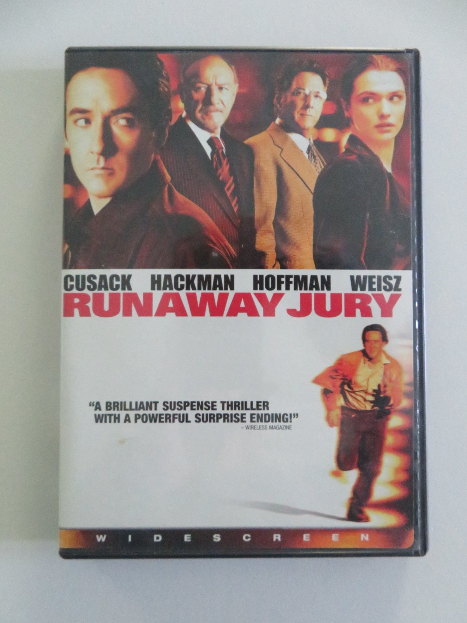 Runaway jury (DVD) John Cusack Gene Hackman 2003 Region 1 Movie posters