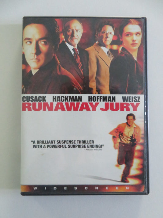 Runaway jury (DVD) John Cusack Gene Hackman 2003 Region 1 Movie posters